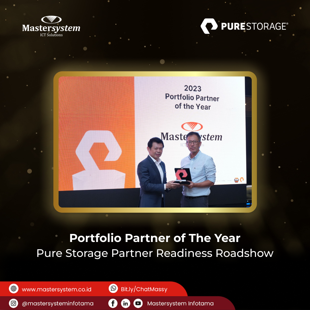 Pure Storage Awards Mastersystem Infotama as Portfolio Partner of The Year